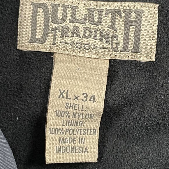 Duluth Trading Co Thermal Cargo Pants Mens XL 40x34 Fleece Lined Winter - Picture 3 of 10